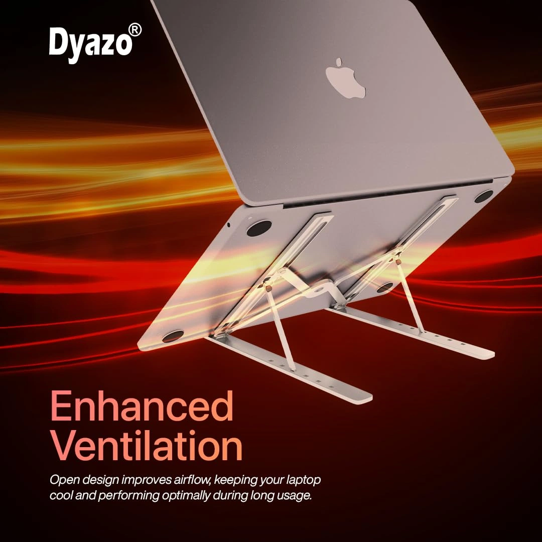 adjustable aluminium laptop stand