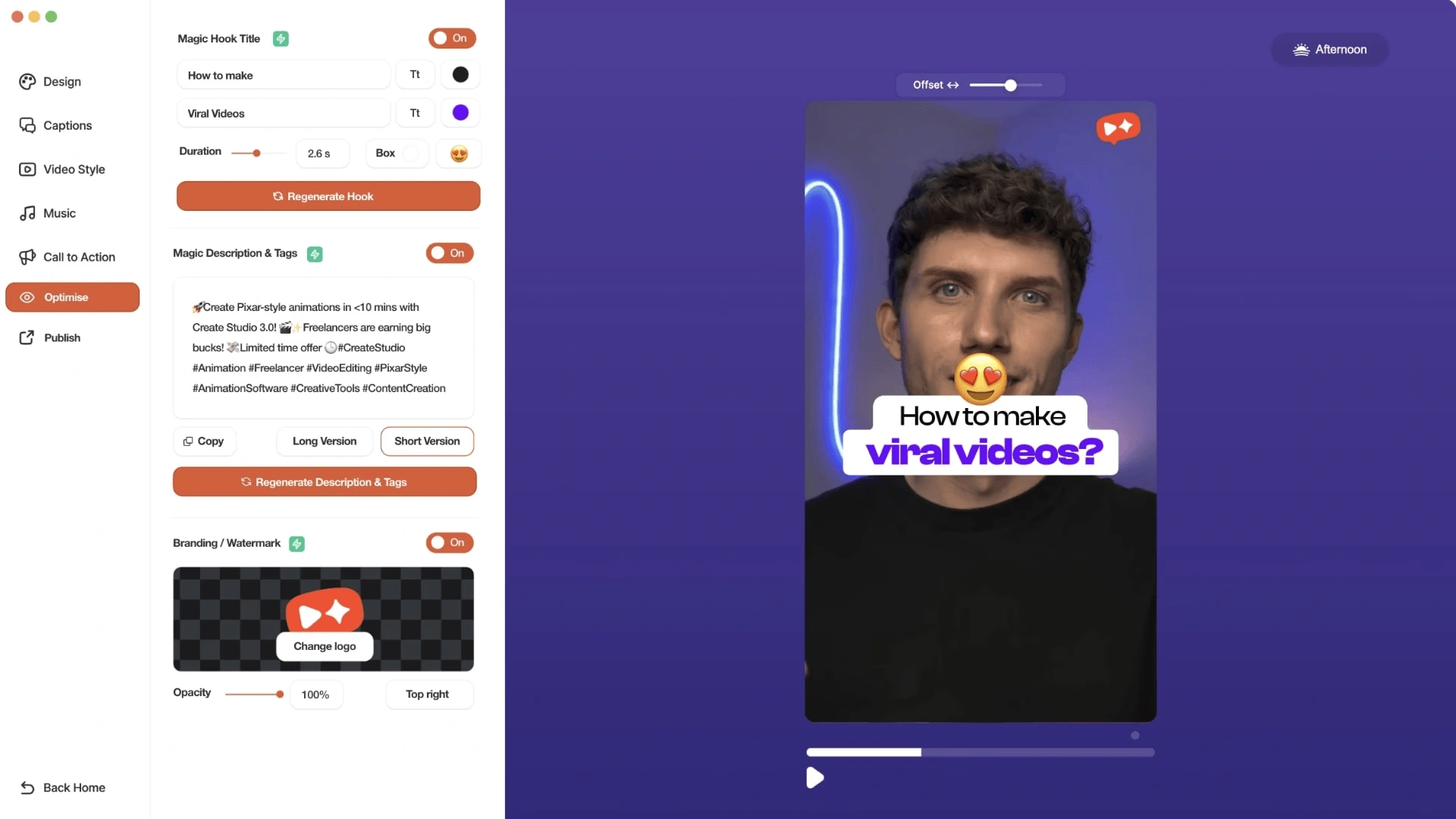 reels subtitles generator video with closed caption