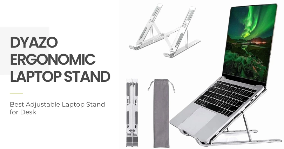 adjustable aluminium laptop stand laptop desk setup
